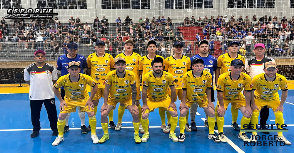 Futsal Arabutã aguarda agora o adversário para a grande final da LCF Série Bronze./Foto: Ascom LCF