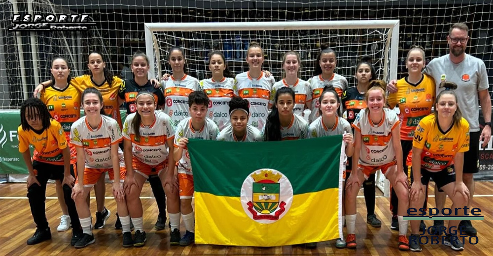 Futsal Arabutã aguarda agora o adversário para a grande final da LCF Série Bronze./Foto: Ascom LCF